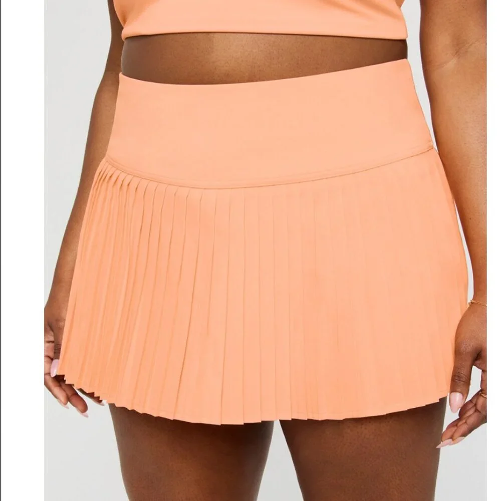 Fabletics Hot Shot Pleated Skirt Ultra Mini sz XXL/1X - Picture 2 of 6
